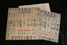 LUCA CARBONI - Persone silenziose - LP + Libretto INTROVABILE!