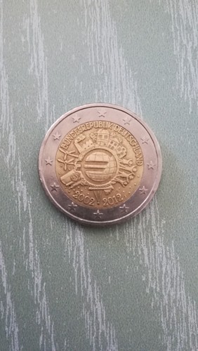 Moneta rara euro della - rara, da