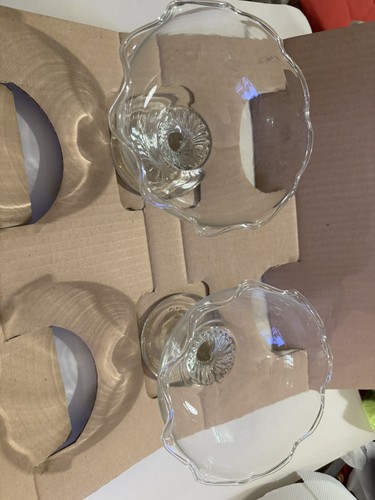 Coppette vetro trasparente - in,