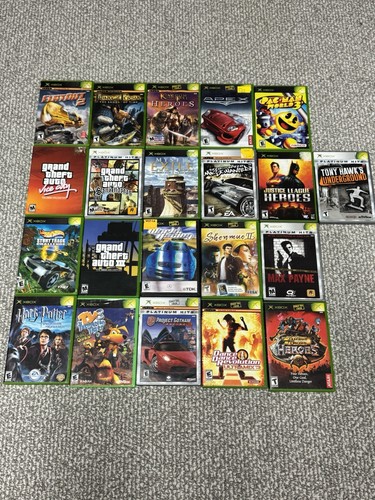 Huge lot original xbox - huge, 21