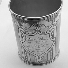 Moneta 1860 Tazza Argento