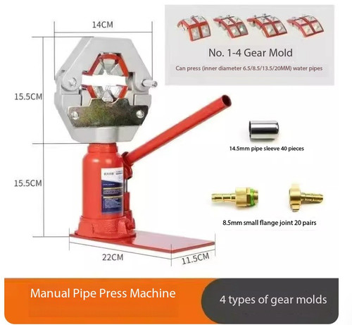 Pressa idraulica manuale
