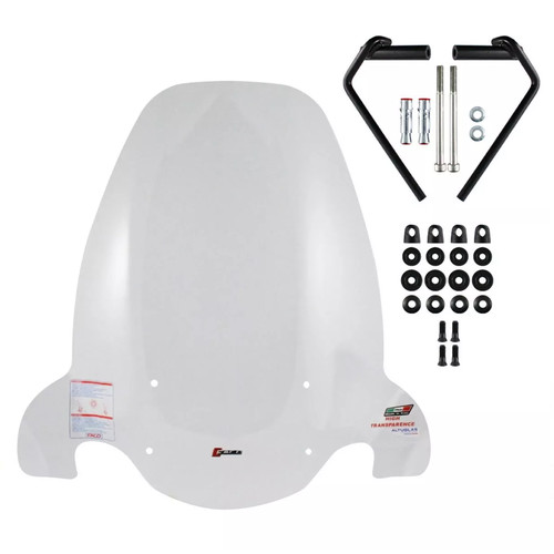 Parabrezza con attacchi 22553 - parabrezza,