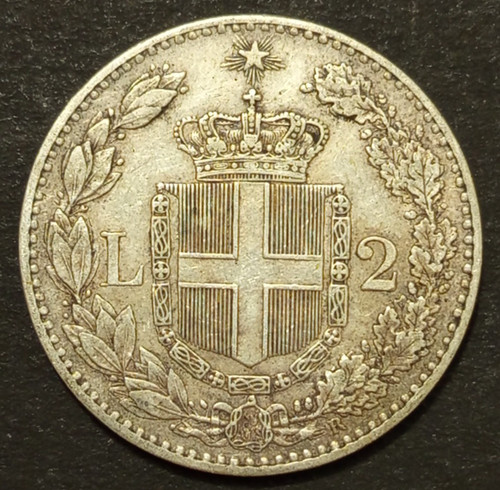 Lire 1882 spl - 2, argento