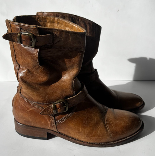 Stivali pelle vintage belstaff - pelle,