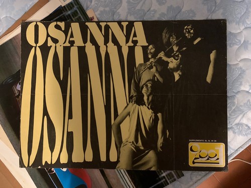 Osanna poster vintage - osanna,