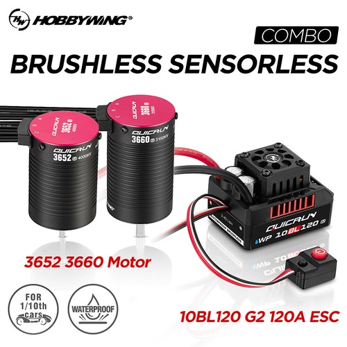 Hobbywing quicrun 10bl120 - hobbywing,