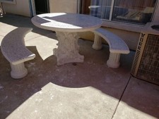 Tavolo da patio di lusso fatto
