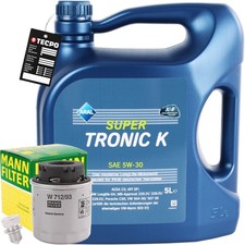 FILTRO OLIO UOMO + 5 L OLIO