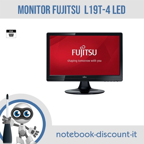 Monitor fujitsu l19t led - monitor,