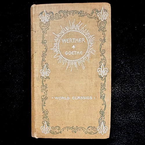 Goethe the sorrows werther - goethe,
