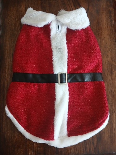 Outfit babbo natale cane - babbo,