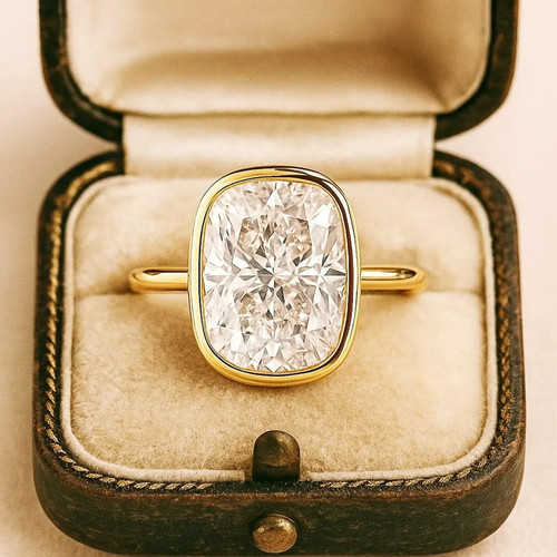 Anello solitario argento - in,