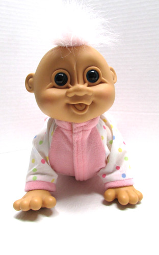 Russ berrie troll doll baby - troll,