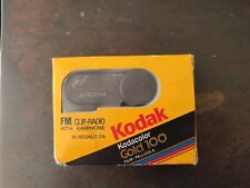 Radiolina Pubblicitaria Kodak FM - Clip Radio Vintage Funzionante Gadget 