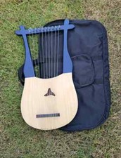 Arpa Lira 10 Corde Blu