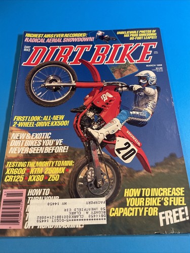 Rivista dirt bike - rivista, 1988
