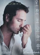 Pubblicità Advertising Italian Clipping 2008 SALVINI GIOIELLI RAOUL BOVA