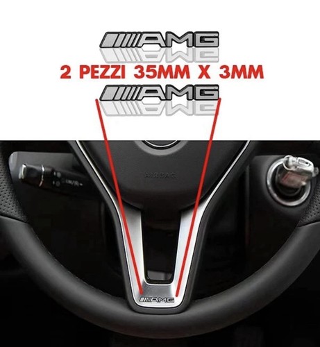 Amg sport adesivo emblema - amg,