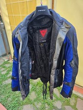 giubboto dainese moto in goretex taglia 42 blu