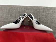 ELISABETTA FRANCHI SCARPE DI LUSSO DA DONNA - White - 37 - NUOVE - Black Friday