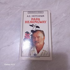 Libro Papà Hemingway A.E Hotchner OSCAR MONDADORI 1°edizione 1988