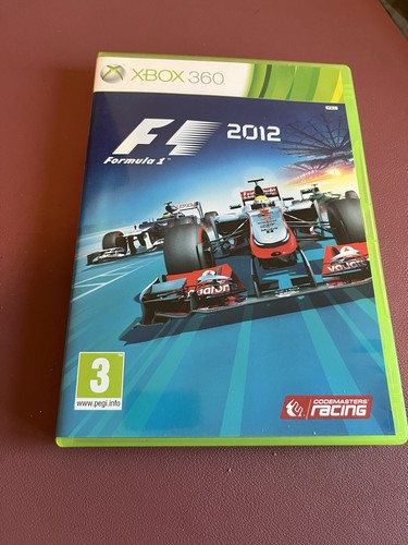 2012 microsoft xbox 360 - f1,