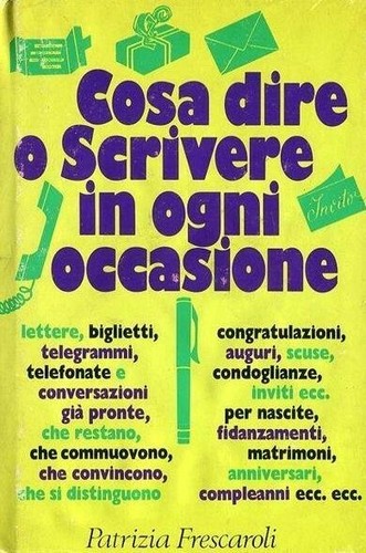 Cosa dire scrivere ogni - scrivere,