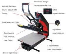 Pressa di calore ad apertura automatica SENKO - 16"x20" (40x50 cm)