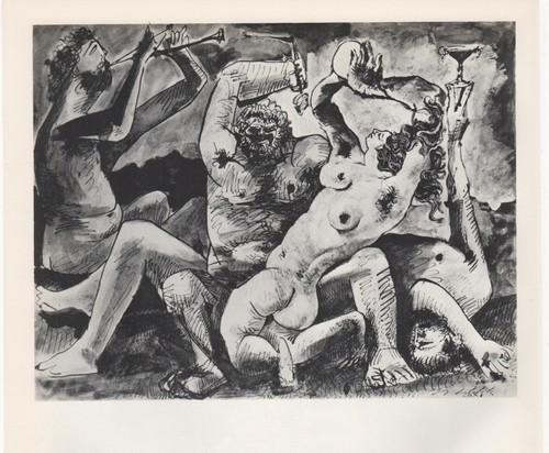 Pablo picasso bacchanal - picasso,
