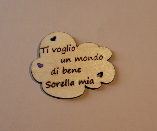 Sorella idea regalo nuvola - idea,