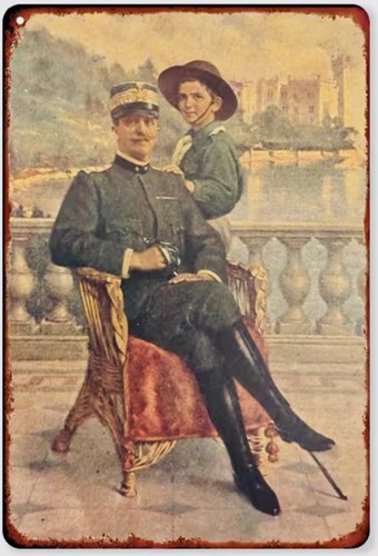Targa metallo savoia - targa, metallo-savoia-re