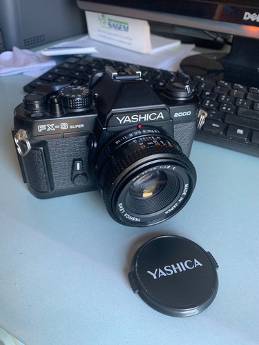 Fotocamera yashica super - fotocamera, fx-3