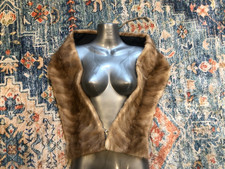 Sciarpa stola pelliccia visone