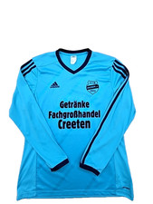 Maglia calcio Adidas uomo blu