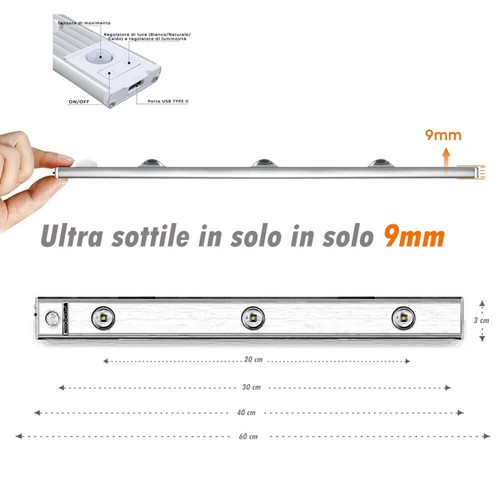 Sottopensile led cob 40 - sottopensile, 30