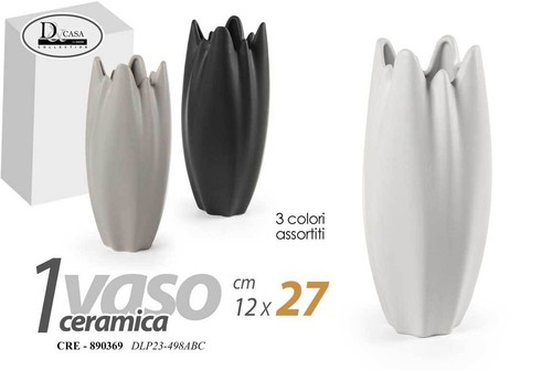 Vaso ceramica fiori - ceramica,
