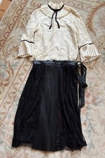 Gonna midi media Zara nera