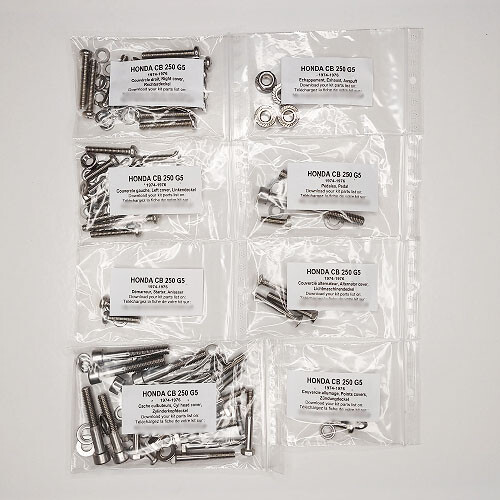 Honda 250 1974 1976 - cb, g