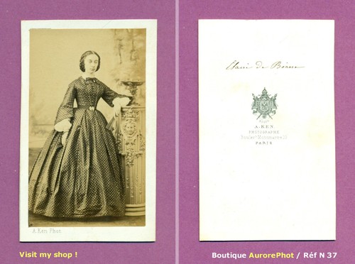 Cdv personnalité bourgeoisie - cdv,