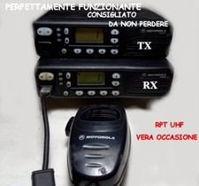 PONTE RADIO RIPETITORE  UHF  GM  350 MOTOROLA -