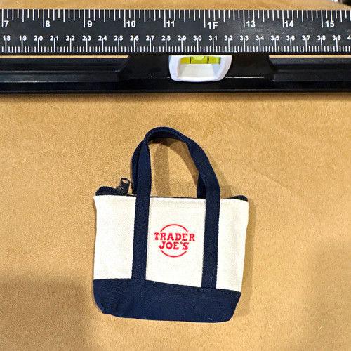 Trader joe mini tote bag - trader,