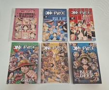 One piece speciali Red, Blue, Blue deep, Yellow, Green, Wanted
