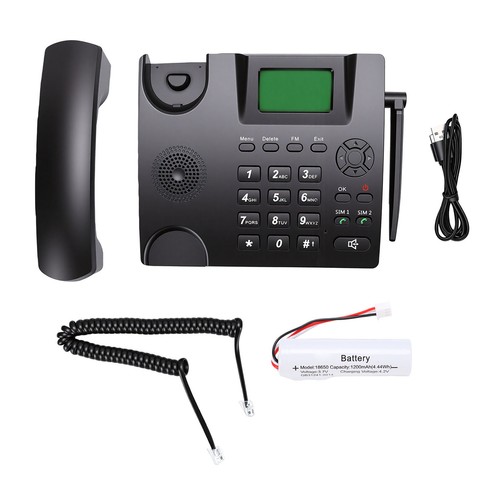 Telefono fisso cordless doppia - cordless,