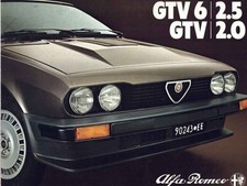 Catalogue Brochure Alfa Romeo GTV / GTV6 (Alfetta) 01/1981 France
