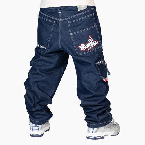 Jeans baggy uomo blueskin - baggy,