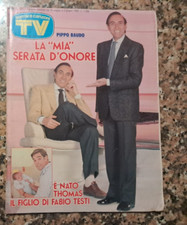 Tv sorrisi e canzoni 22 1989-Pippo Baudo-Fabio Testi