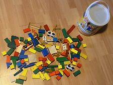 1 secchio giocattolo in legno