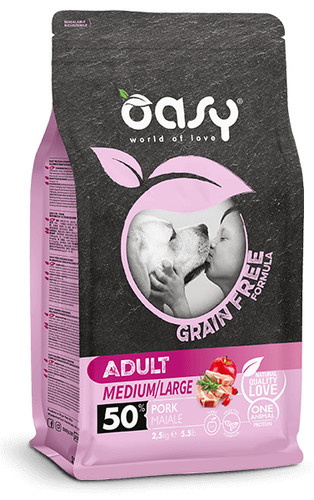 Oasy cane crocchette grain - oasy,