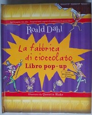Salani LA FABBRICA DI CIOCCOLATO libro POP-UP - PRIMA STAMPA COME NUOVO